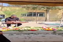 سالگرد داریوش مهرجویی و همسرش کاملا امنیتی برگزار شد / فیلم