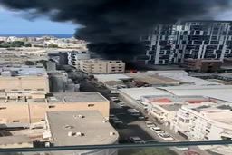 فوری / آتش سوزی مهیب و گسترده در تل آویو