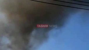 فوری / آتش سوزی مهیب در بازار آهن شادآباد